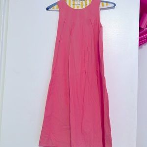This is a cute salmon colored dress and it perfect for anytime!